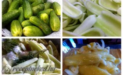 Mustár uborka – Senfgurken recept